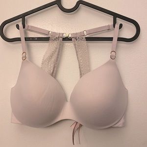 Grey/offwhite optional racerback bra